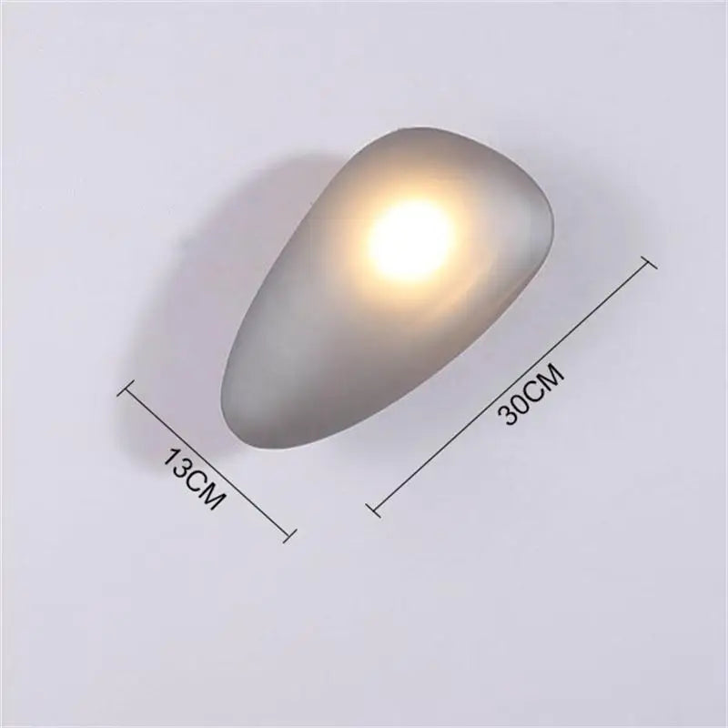 Plafonnier — LED galets verre moderne déco intérieur hotel couloir plafonnier éclairage