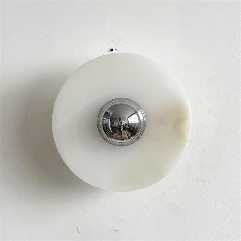 Arsole Applique Murale Ronde en Jade et Métal Moderne Minimaliste - Neutralighting