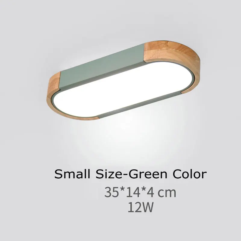 Plafonnier — Nordique long 3 coul fermentation gradation LED lampe