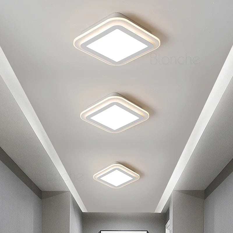 Plafonnier — Nordique moderne à leds acrylique pour décoration intérieure