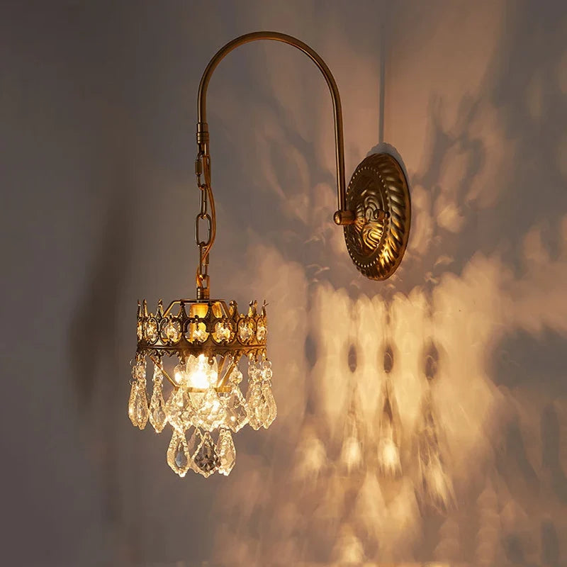 Applique murale — Cristal luxe pour décoration intérieure et extérieure