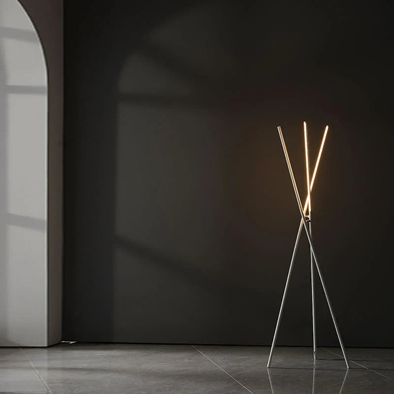 Lampadaire — Nordique moderne design LED pour décoration intérieure