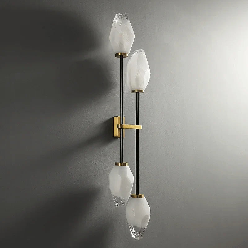 Applique murale en cuivre design nordique moderne pour intérieur élégant Suzon Fugue - Éclat du Métal & Élégance Intérieure