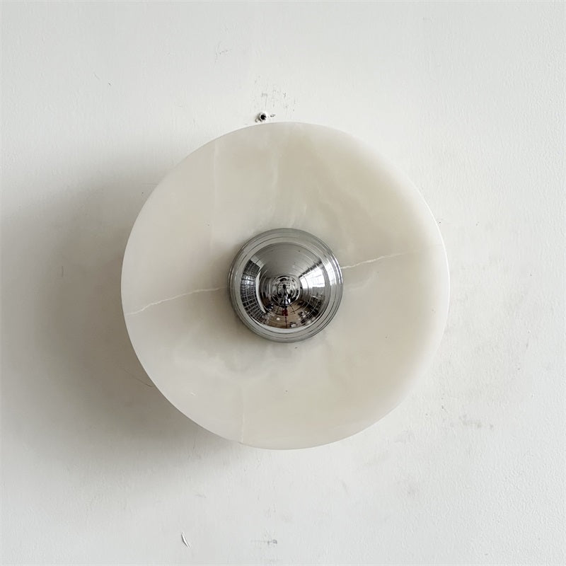 Arsole Applique Murale Ronde en Jade et Métal Moderne Minimaliste - Neutralighting