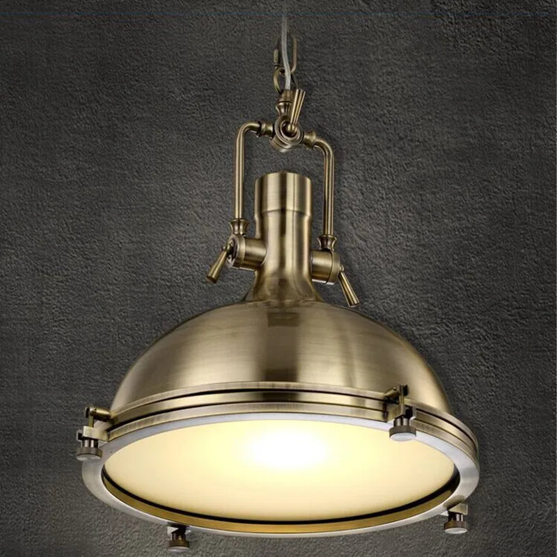 Lustre — Industriel en fer style nordique pour cadeaux de nouvel an