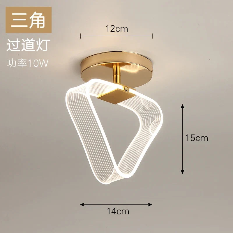 Plafonnier créatif au design post-moderne pour éclairage décoratif Valérian Concerto - Esprit Contemporain & Décor Élégant
