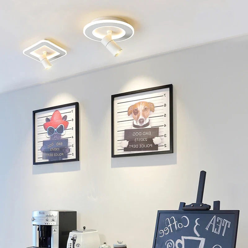 Plafonnier à led moderne pour décoration intérieure élégante et stylée Naïs Impromptu - Une Note Actuelle dans le Décor