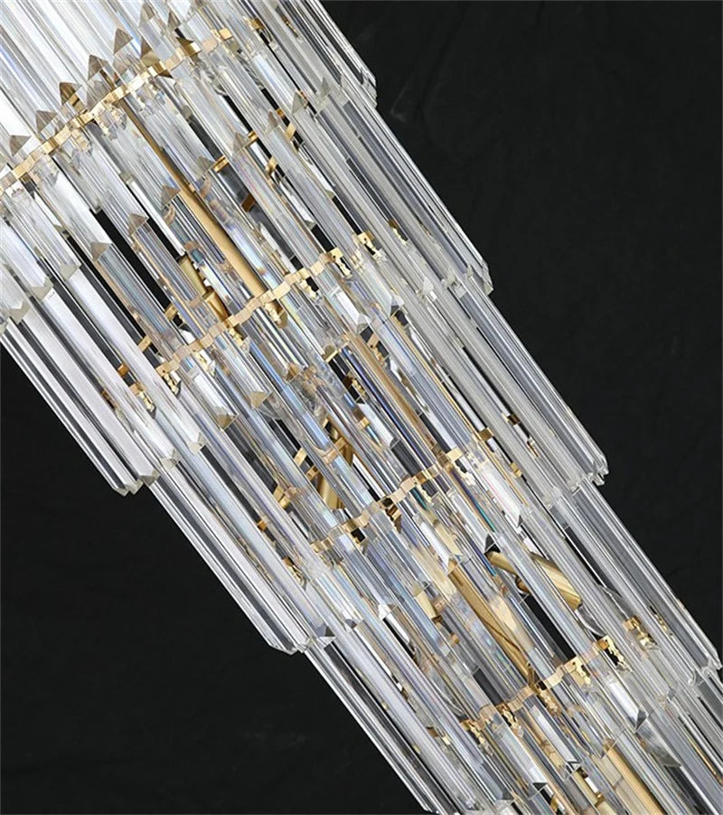 Lustre — En cristal de luxe pour décoration intérieure élégante