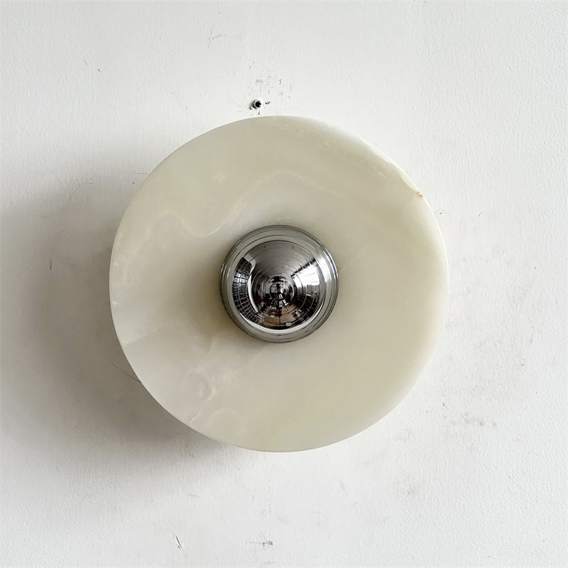 Arsole Applique Murale Ronde en Jade et Métal Moderne Minimaliste - Neutralighting