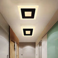 Plafonnier led acrylique design moderne pour intérieur décoratif Théodore Épure - Présence Moderne & Harmonie Intérieure