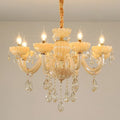Lustre — En cristal européen créatif pour ambiance luxueuse