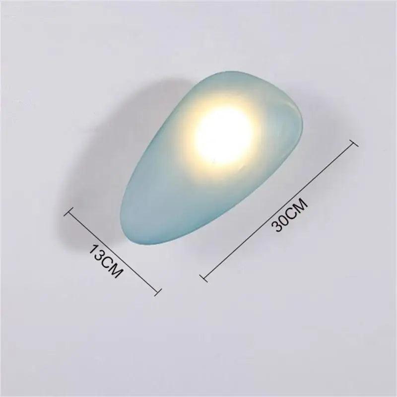 Plafonnier — LED galets verre moderne déco intérieur hotel couloir plafonnier éclairage