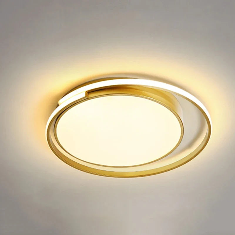 Plafonnier — LED minimaliste en aluminium créatif allée lumières