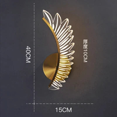 Applique murale luxe design créatif pour intérieur moderne Octave Alizé - Présence Moderne & Harmonie Intérieure