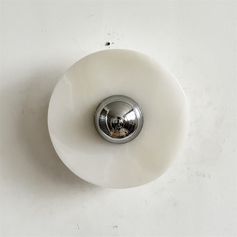 Arsole Applique Murale Ronde en Jade et Métal Moderne Minimaliste - Neutralighting
