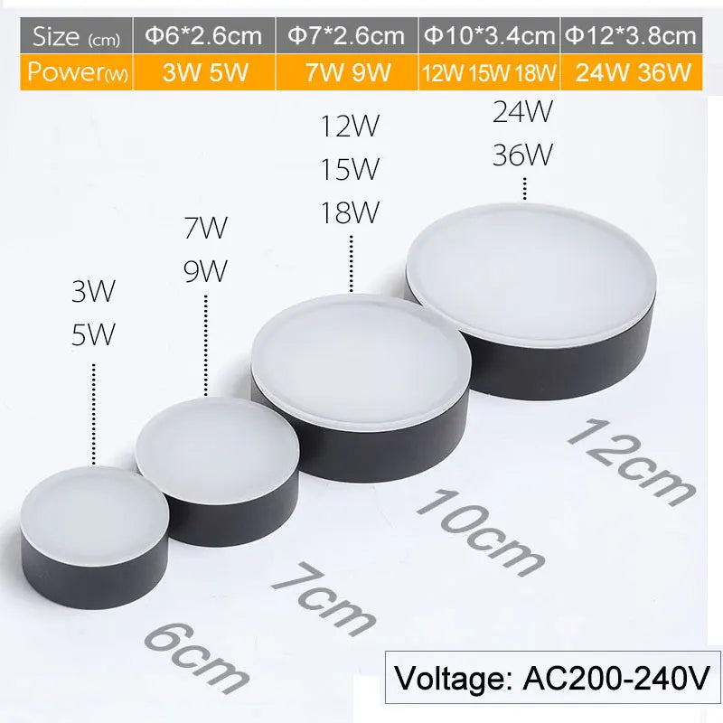 Spot lumineux led monté en surface à intensité réglable Astrid Éveil en Aluminium - Caractère & Élégance dans le Décor