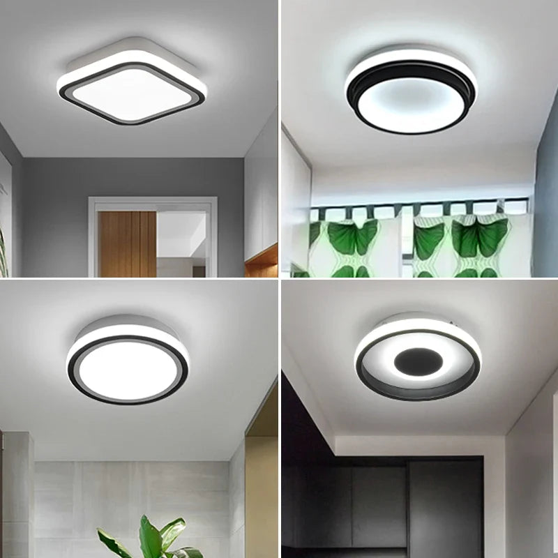 Plafonnier — Allée LED plafonnier pour couloir balcon chambre éclairage AC110V AC220V moderne nordique intérieur lumières cuisine luminaires luminaria