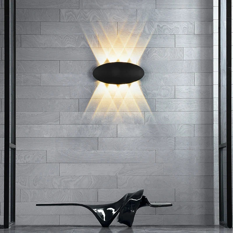 Applique murale — LED moderne imperméable pour extérieur minimaliste