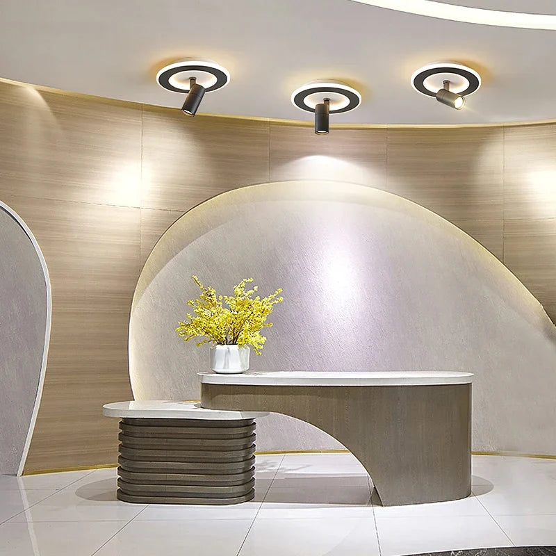 Plafonnier à led moderne pour décoration intérieure élégante et stylée Naïs Impromptu - Une Note Actuelle dans le Décor