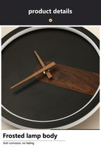 Applique Murale Métal/Bois Ronde Scandinave, Salon - Neutralighting