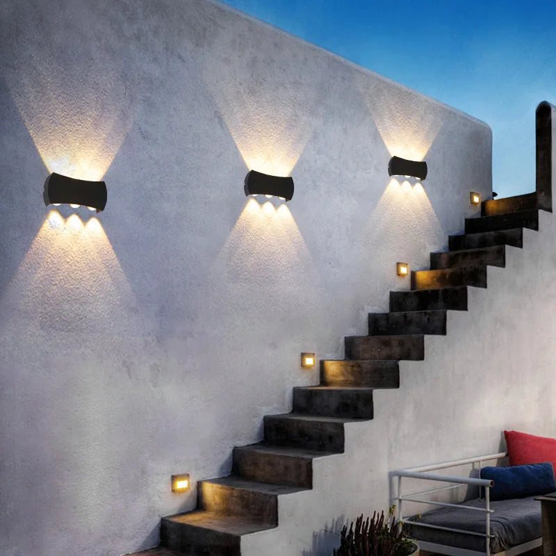 Applique murale — LED moderne imperméable pour extérieur minimaliste