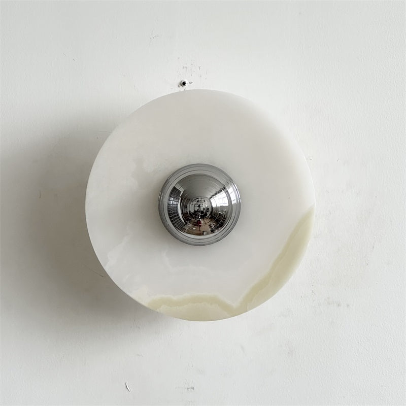 Arsole Applique Murale Ronde en Jade et Métal Moderne Minimaliste - Neutralighting