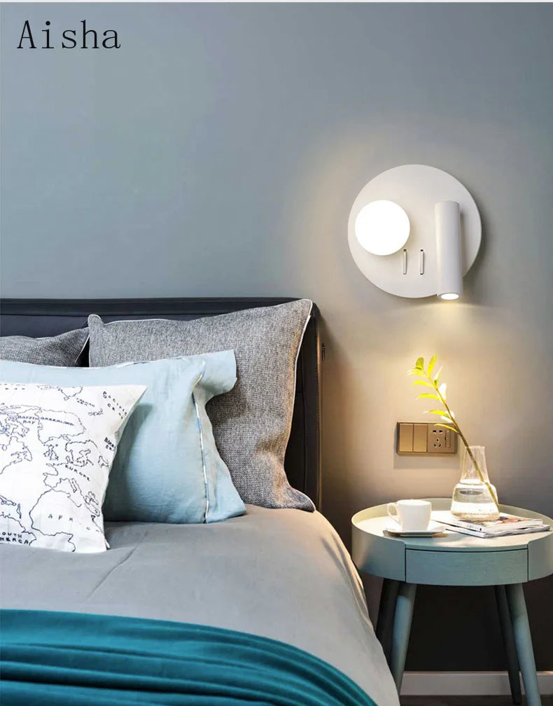 Applique murale moderne rotative à led pour intérieur décoratif Ulysse Prélude - Esprit Contemporain & Décor Élégant