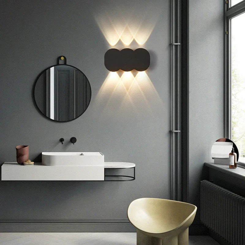 Applique murale — LED moderne imperméable pour extérieur minimaliste