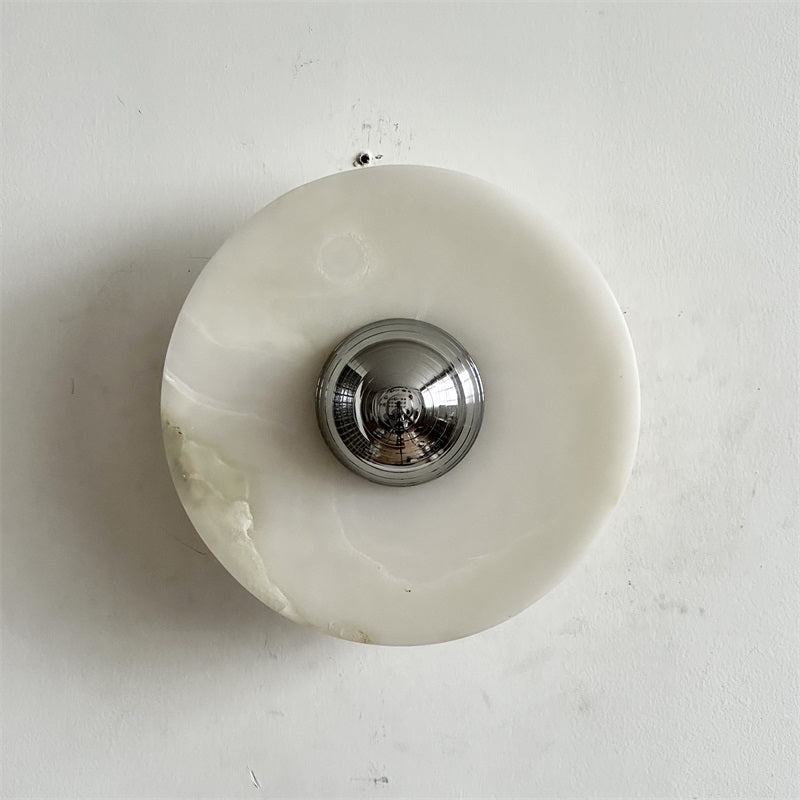 Arsole Applique Murale Ronde en Jade et Métal Moderne Minimaliste - Neutralighting