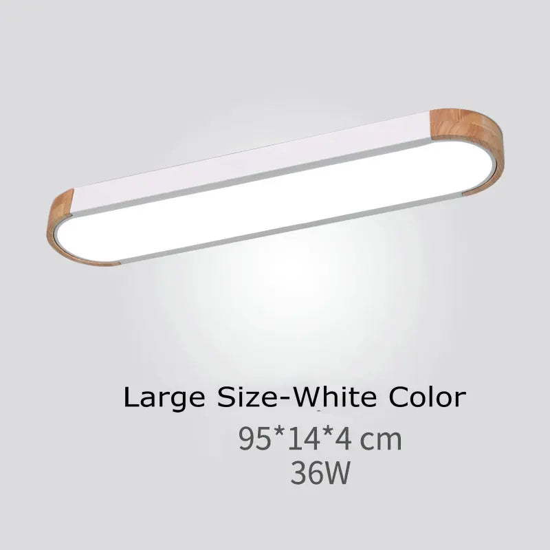 Plafonnier — Nordique long 3 coul fermentation gradation LED lampe