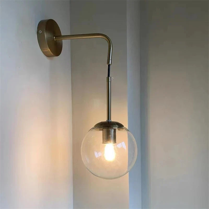Applique murale moderne en verre pour décoration intérieure élégante Arsène Récital - Le Charme du Verre dans le Décor
