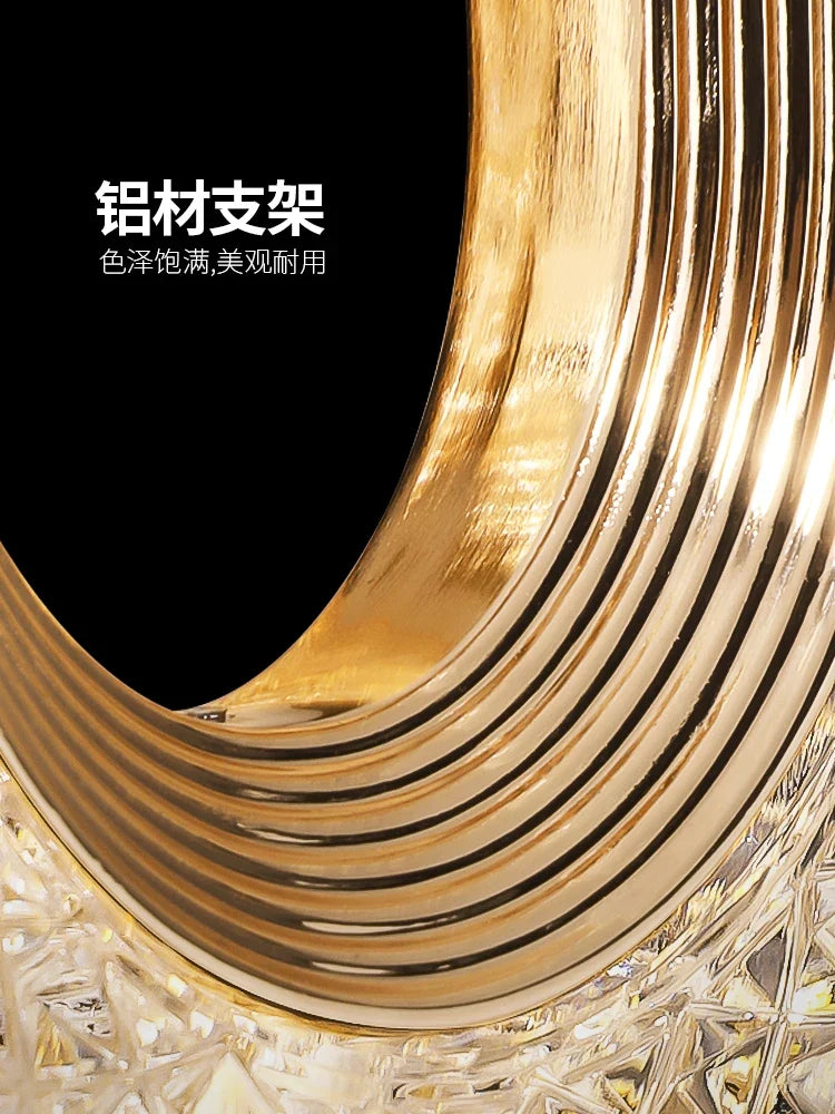 Abat-jour — À LED abat-jour diamant design moderne pour intérieur