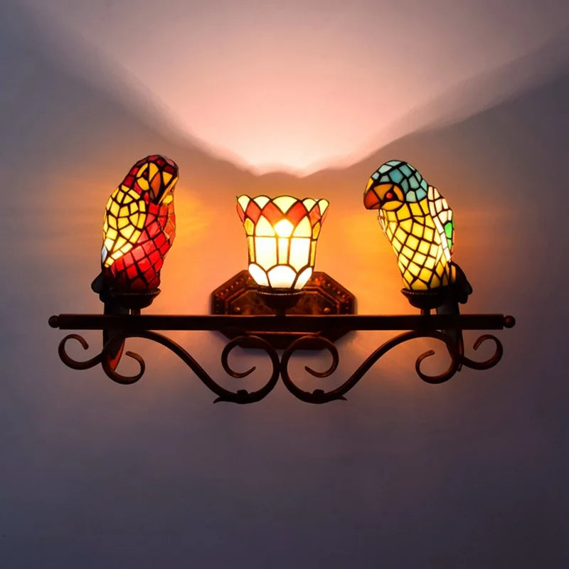 Applique murale — LED tiffany pour décoration intérieure originale