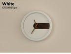 Applique Murale Métal/Bois Ronde Scandinave, Salon - Neutralighting