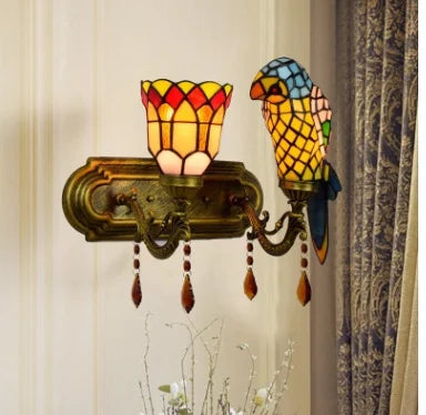 Applique murale — LED tiffany pour décoration intérieure originale