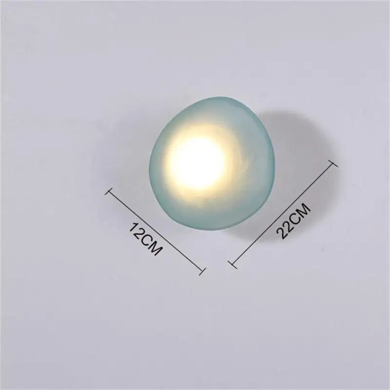 Plafonnier — LED galets verre moderne déco intérieur hotel couloir plafonnier éclairage