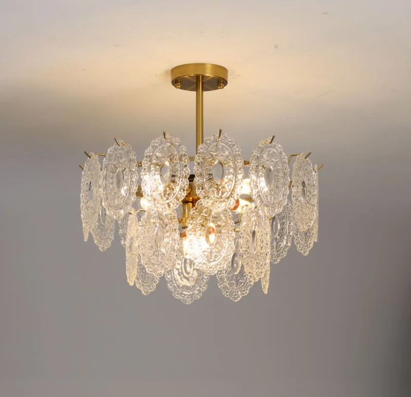 Lustre — En cristal moderne design luxe pour une ambiance élégante