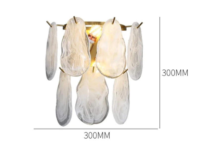 Lustre — En verre de luxe pour éclairage créatif et décoratif