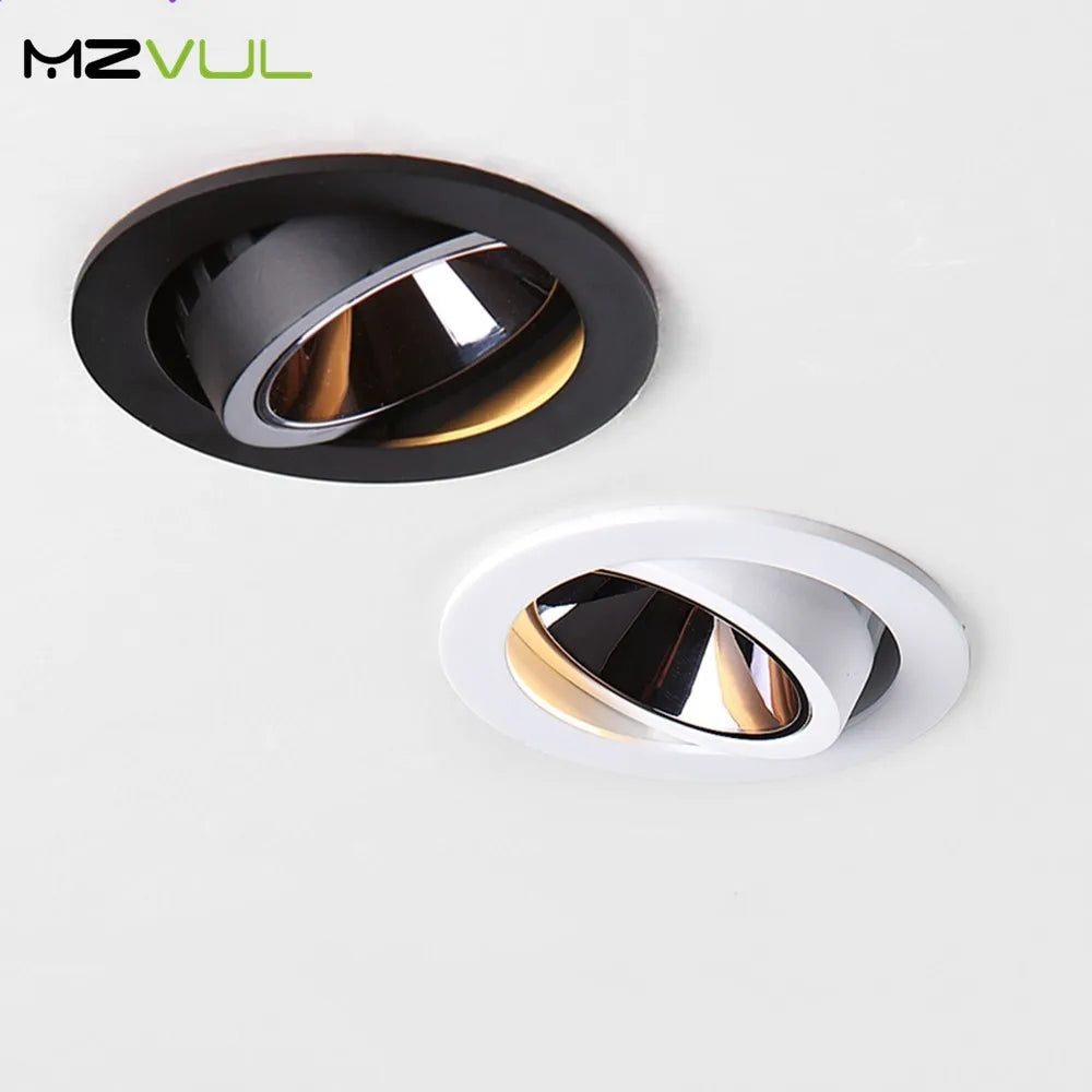 Spot encastré led angle réglable en aluminium pour magasin de bureau Ilona Saison - Caractère & Élégance dans le Décor