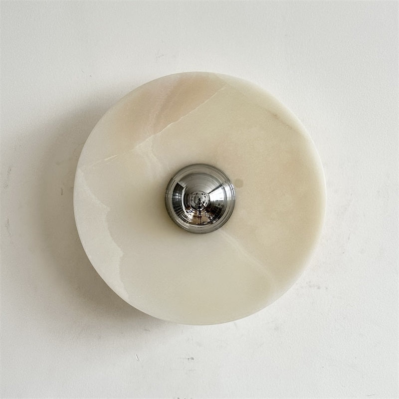 Arsole Applique Murale Ronde en Jade et Métal Moderne Minimaliste - Neutralighting