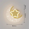 Applique murale led étoile et lune pour décoration intérieure Léontine Unisson en Métal - Simplicité & Caractère au Quotidien