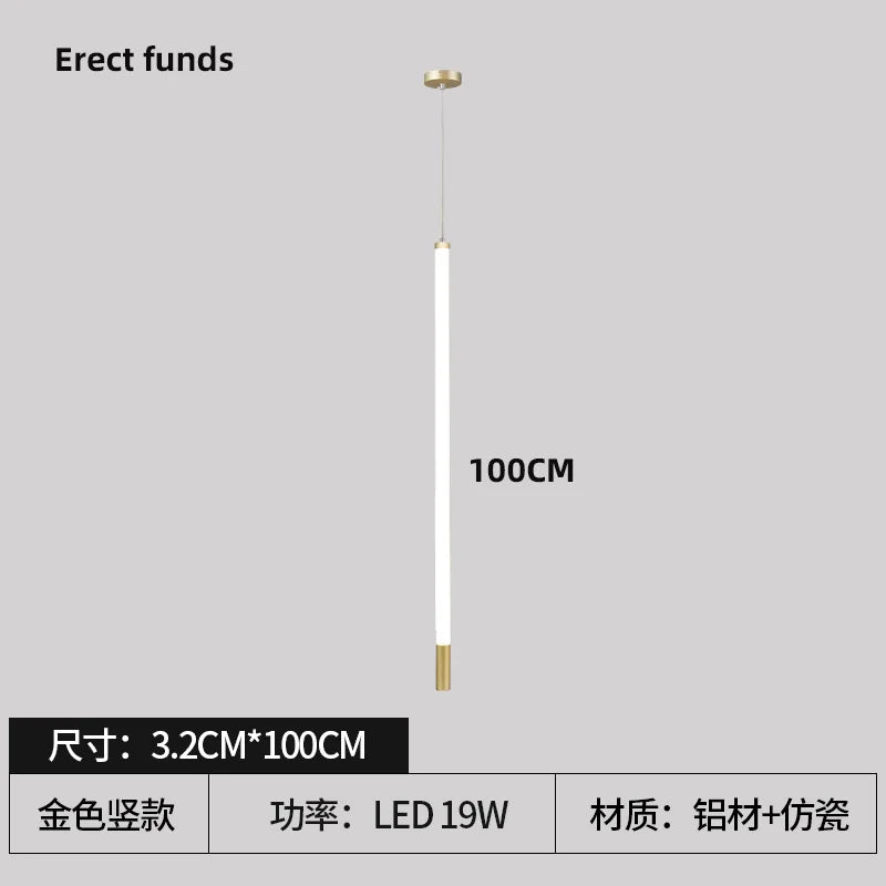 lampe LED moderne pour éclairage décoratif intérieur élégant
