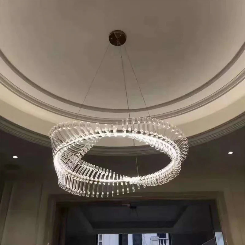 Lustre — Design moderne LED luminaire simple nordique suspendu