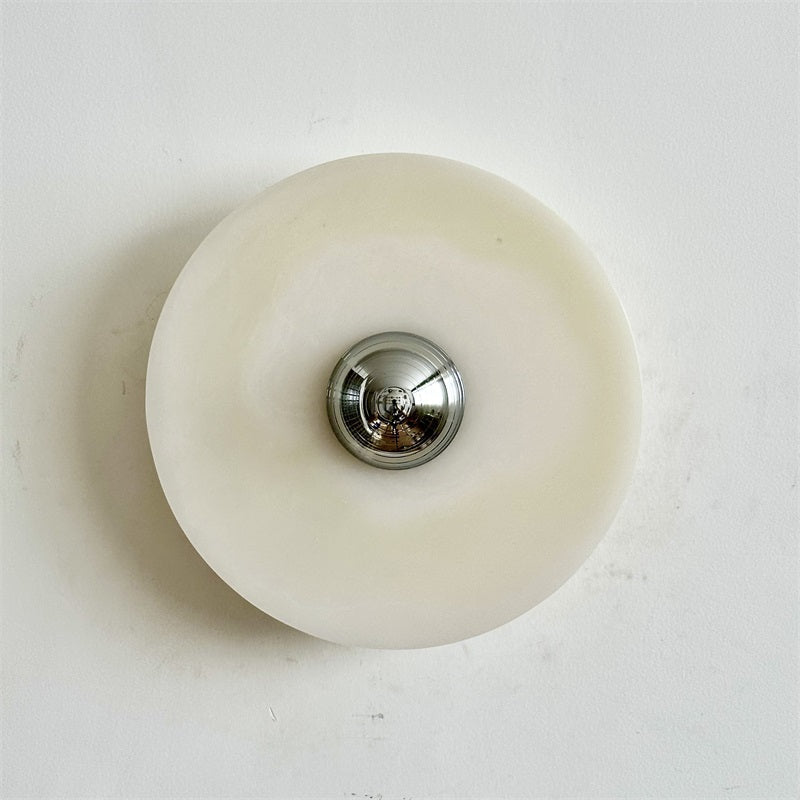 Arsole Applique Murale Ronde en Jade et Métal Moderne Minimaliste - Neutralighting