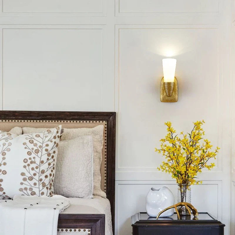 Applique murale — Créative en feuille d'or pour intérieur