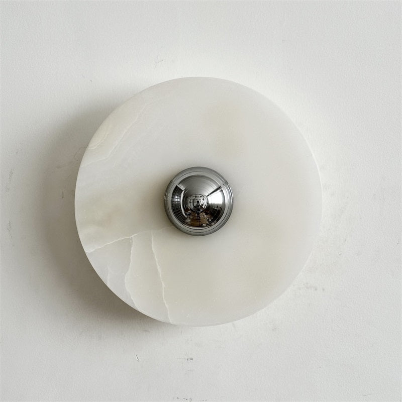 Arsole Applique Murale Ronde en Jade et Métal Moderne Minimaliste - Neutralighting