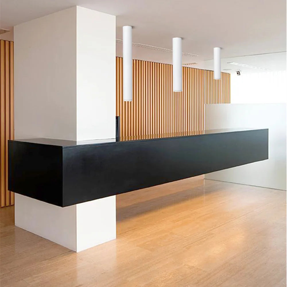 Spot led cylindrique moderne en aluminium pour éclairage intérieur Mélisande Intervalle - Une Silhouette Graphique Affirmée