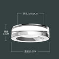Plafonnier led en cristal spot intégré luminaires Bertille Respire - Jeux de Reflets & Présence Raffinée