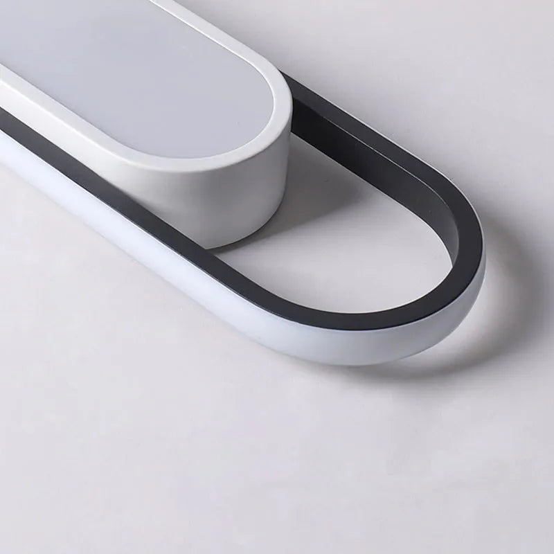 Plafonnier rectangulaire simple plafond moderne à LED Théotime Respire - Une Silhouette Graphique Affirmée