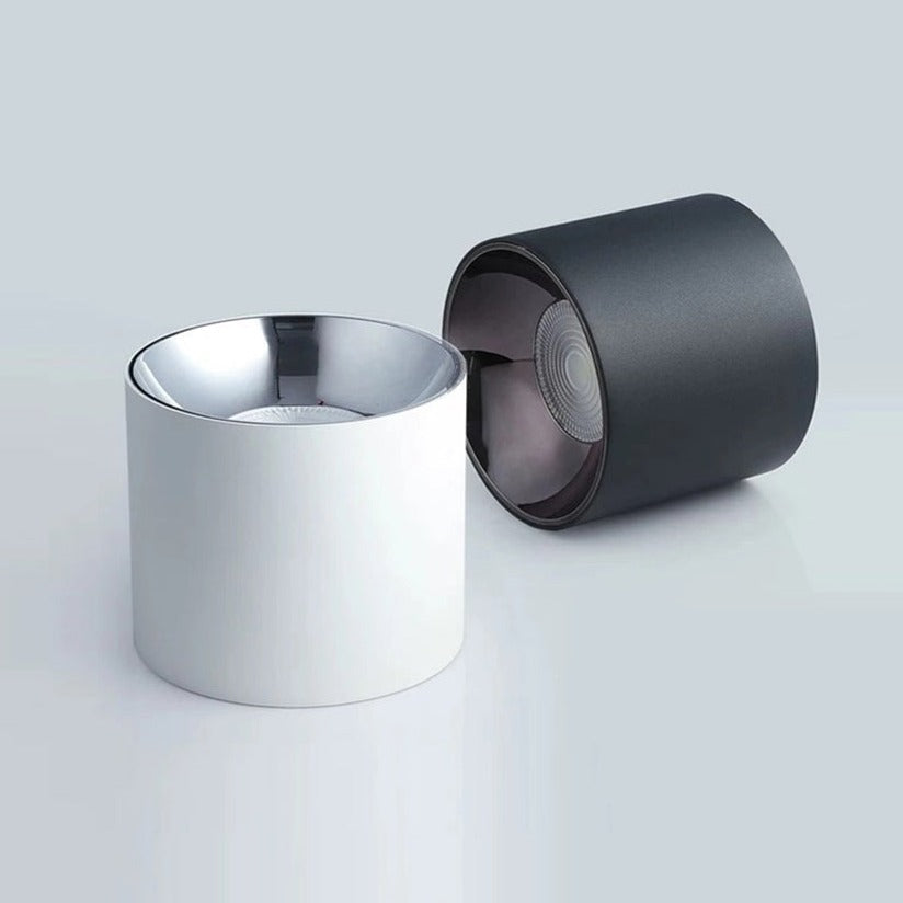 Spot LED moderne cylindrique en métal Chester Maëlle Cantate - Un Accent Géométrique Raffiné